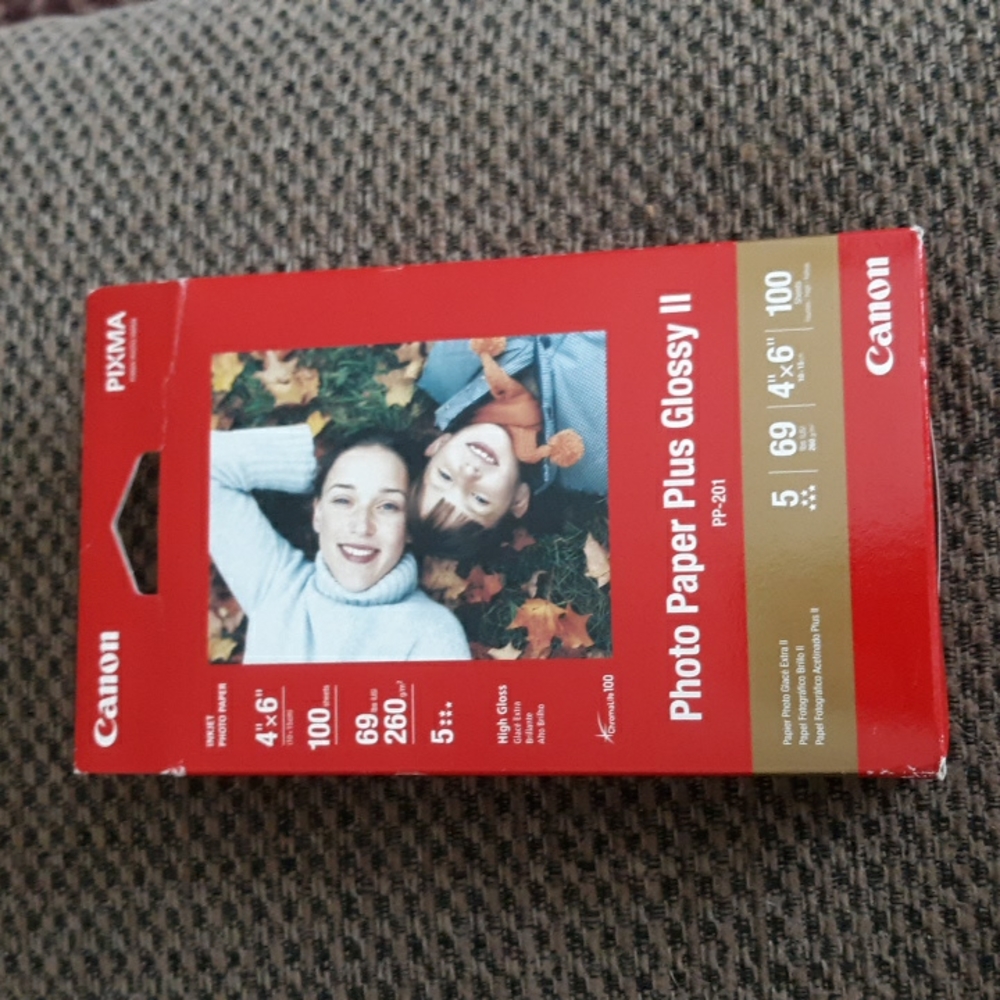 New Canon 4x6 photo paper